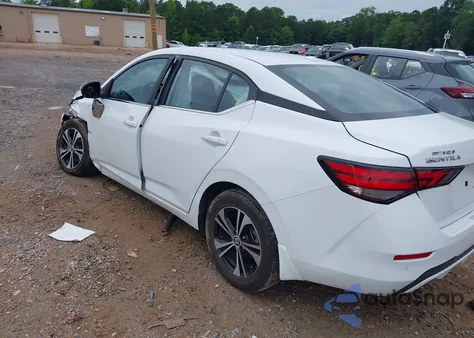 2021 Nissan Sentra Sv Xtronic Cvt из США, поврежденный, VIN 3N1AB8CV1MY307311